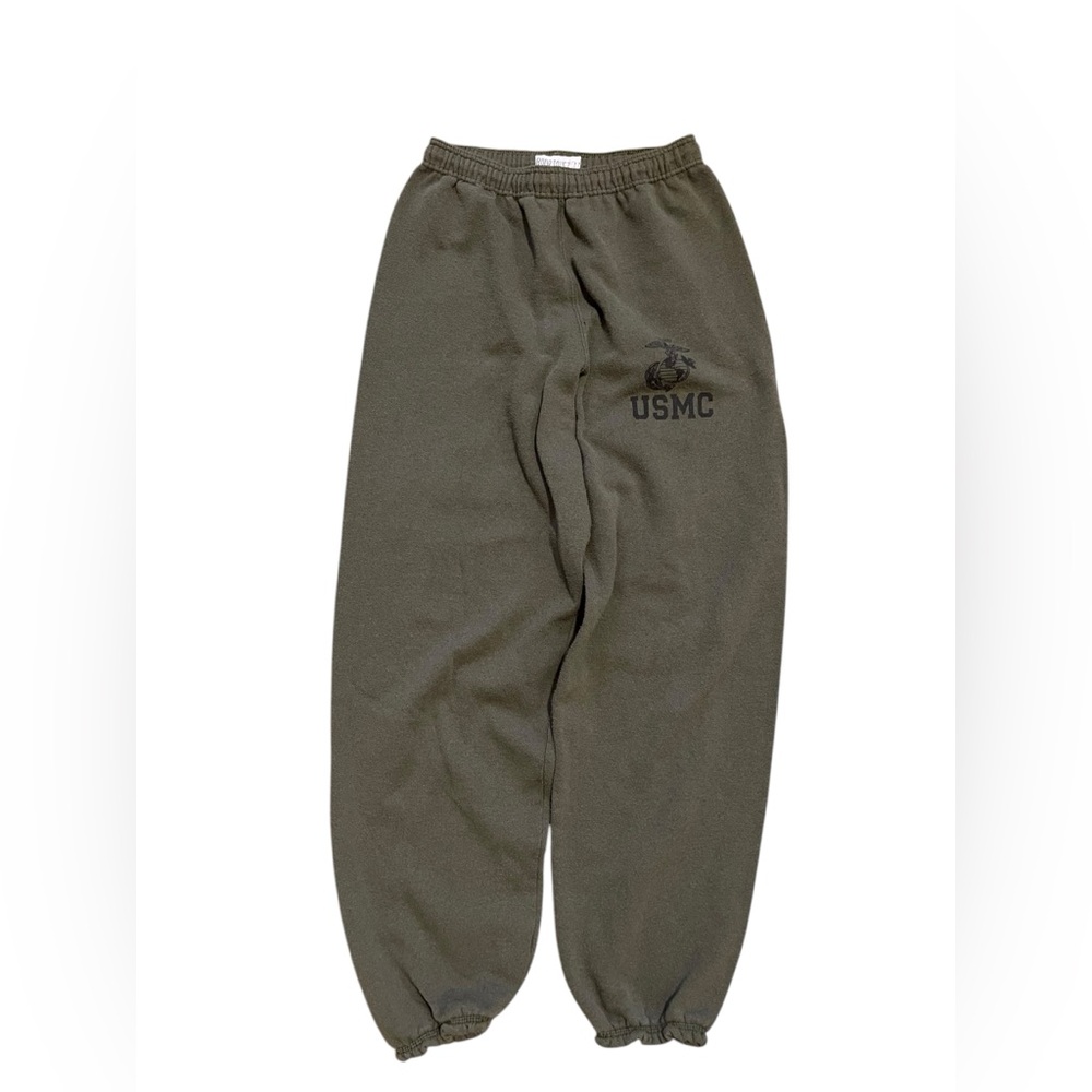 Vintage Olive USMC Sweatpants Sz S
